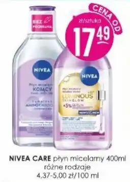 Jaśmin NIVEA CARE płyn micelarny oferta
