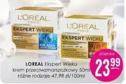 Jaśmin L'Oréal Paris Eksper Wieku krem przeciwzmarszczkowy oferta