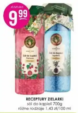 Jaśmin Receptury Zielarki Sól do kąpieli oferta