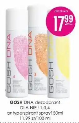 Jaśmin GOSH DNA dezodorant DLA NIEJ oferta