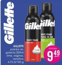 Jaśmin Gillette pianka do golenia oferta