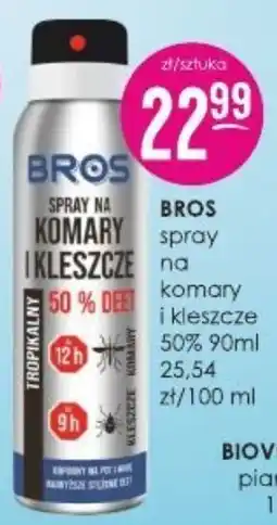 Jaśmin BROS spray na komary i kleszcze oferta