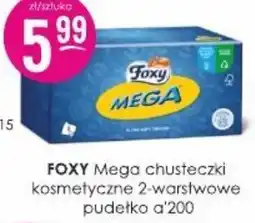 Jaśmin FOXY Mega chusteczki kosmetyczne 2-warsztowe oferta