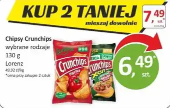 Passa Chipsy Crunchips wybrane rodzaje Lorenz oferta