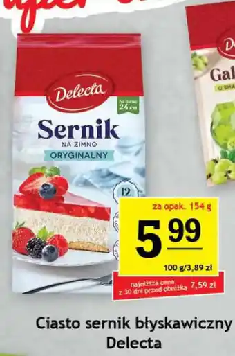 Gram Market Ciasto sernik błyskawiczny Delecta oferta