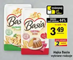 Gram Market Mąka Basia wybrane rodzaje oferta