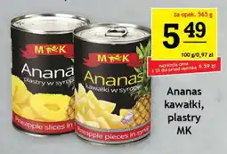 Gram Market Ananas kawałki, plastry MK oferta