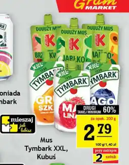 Gram Market Mus Tymbark XXL, Kubuś oferta