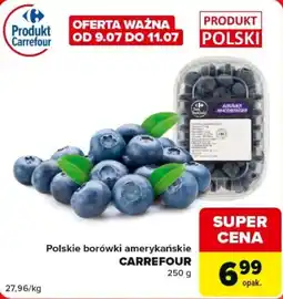 Carrefour Market Polskie borówki amerykańskie CARREFOUR oferta