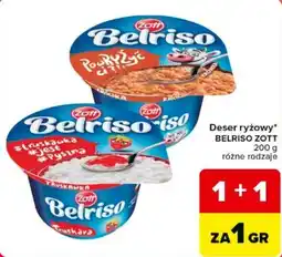 Carrefour Market Deser ryżowy BELRISO ZOTT oferta