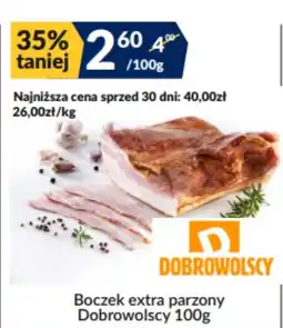 Sużyw Boczek extra parzony Dobrowolscy oferta