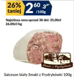 Sużyw Salceson biały Smaki z Frydrykówki oferta