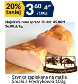 Sużyw Szyinka zapiekana na maśle Smaki z Frydrykówki oferta