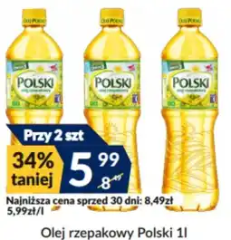 Sużyw Olej rzepakowy Polski oferta