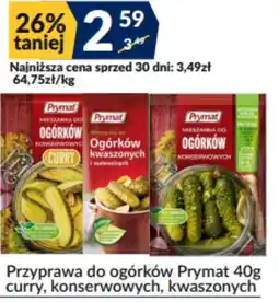 Sużyw Przyprawa do ogórków Prymat oferta