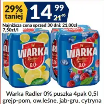 Sużyw Warka Radler 0% oferta