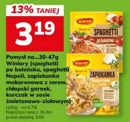 Hitpol Winiary Spaghetti po bolońsku oferta