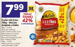 Hitpol Frytki 123 Fries McCain oferta