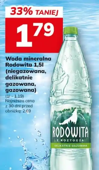 Hitpol Woda mineralna Rodowita oferta