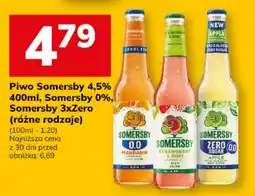 Hitpol Piwo Somersby 4,5% Somersby 0% Somersby 3xZero oferta