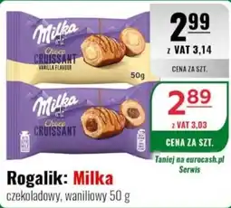 Eurocash Rogalik: Milka czekoladowy, waniliowy oferta