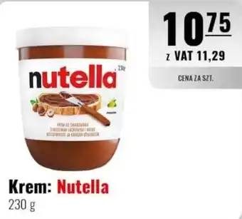 Eurocash Krem: Nutella oferta