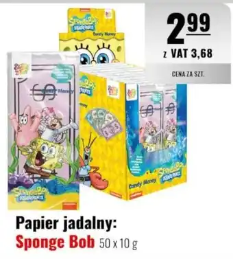 Eurocash Papier jadalny: Sponge Bob oferta