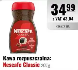 Eurocash Kawa rozpuszczalna: Nescafe Classic oferta