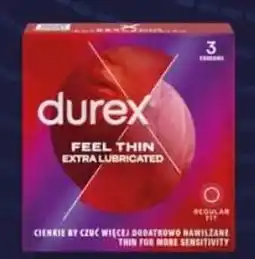 Eurocash Durex Feel Thin Extra Lubricated oferta