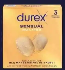 Eurocash Durex Sensual No Latex oferta