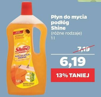 Netto Płyn do mycia podłóg Shine oferta