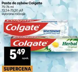 Delikatesy Centrum Pasta do zębów Colgate oferta