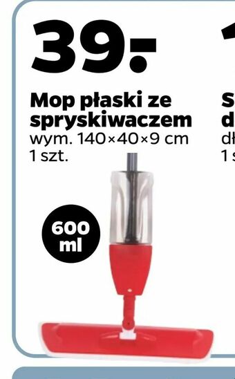 Netto Mop płaski ze spryskiwaczem oferta