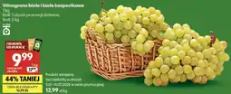 Delikatesy Centrum Winogrona białe i białe bezpestkowe oferta