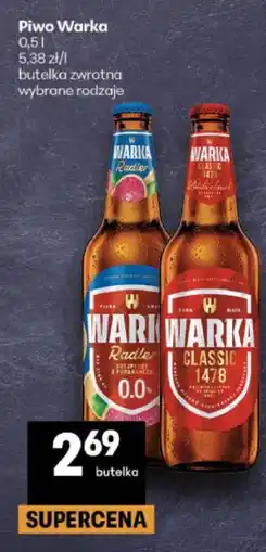 Delikatesy Centrum Piwo Warka oferta