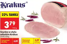 Biedronka Szynka w stylu włoskim Krakus oferta