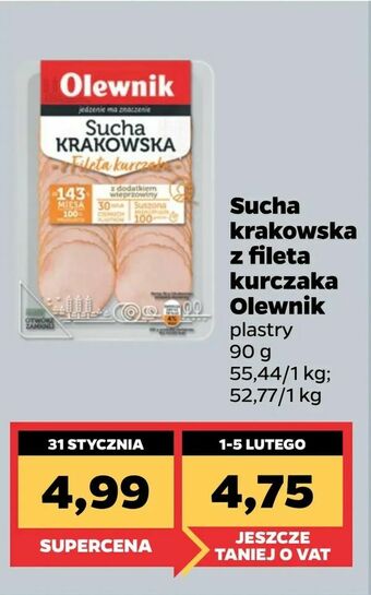 Netto Sucha krakowska z fileta kurczaka Olewnik oferta