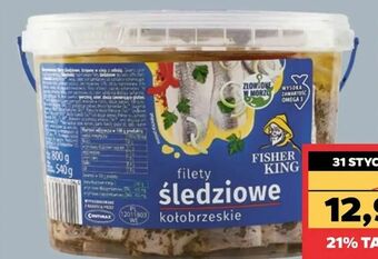 Netto Filety śledziowe kołobrzeskie Fisher King oferta