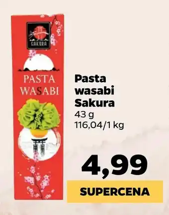 Netto Pasta wasabi Sakura oferta