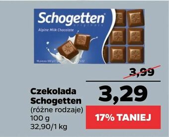 Netto Czekolada Schogetten oferta