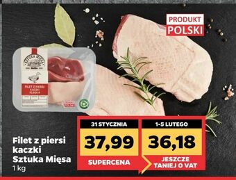Netto Filet z piersi kaczki Sztuka Mięsa oferta