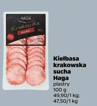 Netto Kiełbasa krakowska sucha Haga oferta