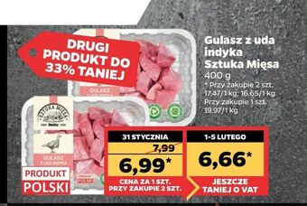 Netto Gulasz z uda indyka Sztuka Mięsa oferta