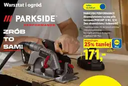 Lidl PARKSIDE PERFORMANCE Akumulatorowa ręczna piła tarczowa PHKSA 12 B2, 12 V oferta