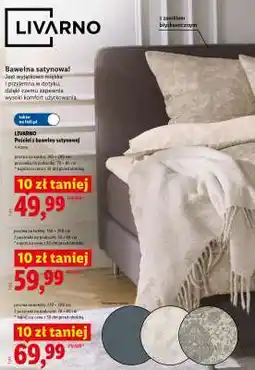 Lidl LIVARNO Pościel z bawełny satynowej oferta