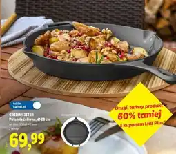 Lidl GRILLMEISTER Patelnia żeliwna, Ø 28 cm oferta
