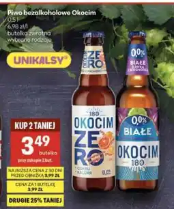 Delikatesy Centrum Piwo bezalkoholowe OKOCIM oferta