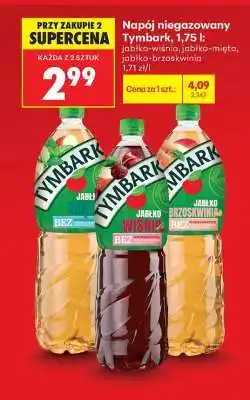 Biedronka Napój niegazowany Tymbark 1,75 l oferta