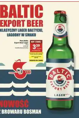 Delikatesy Centrum Baltic Export Beer oferta
