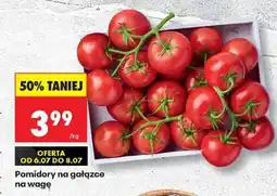 Biedronka POMIDORY NA GAŁĄZCE NA WAGĘ oferta